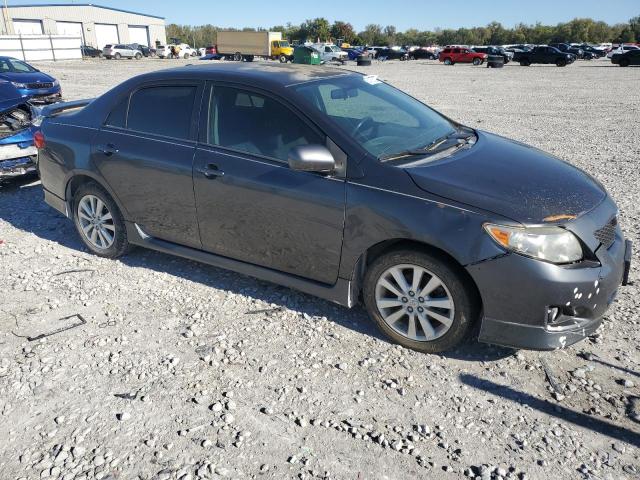 1NXBU4EE7AZ341720 - 2010 TOYOTA COROLLA BASE Մոխրագույն լուսանկար 4