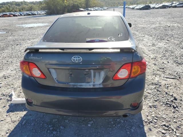 1NXBU4EE7AZ341720 - 2010 TOYOTA COROLLA BASE Մոխրագույն լուսանկար 6
