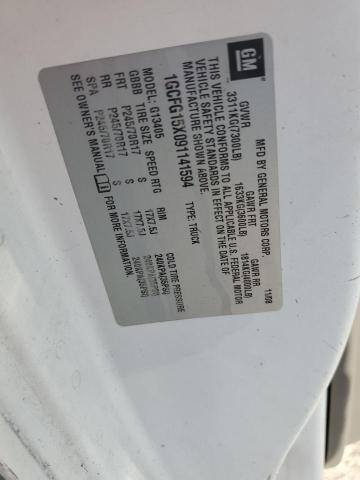 1GCFG15X091141594 - 2009 CHEVROLET EXPRESS G1 WHITE photo 13