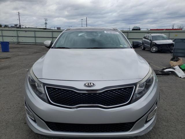 5XXGN4A76EG282685 - 2014 KIA OPTIMA EX SILVER photo 5