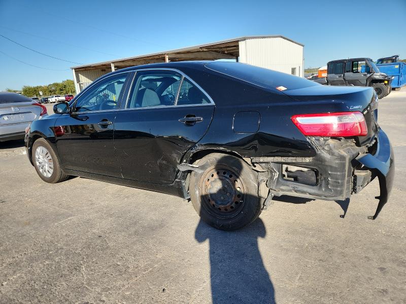 4T4BE46K27R005232 - 2007 TOYOTA CAMRY CE BLACK photo 2