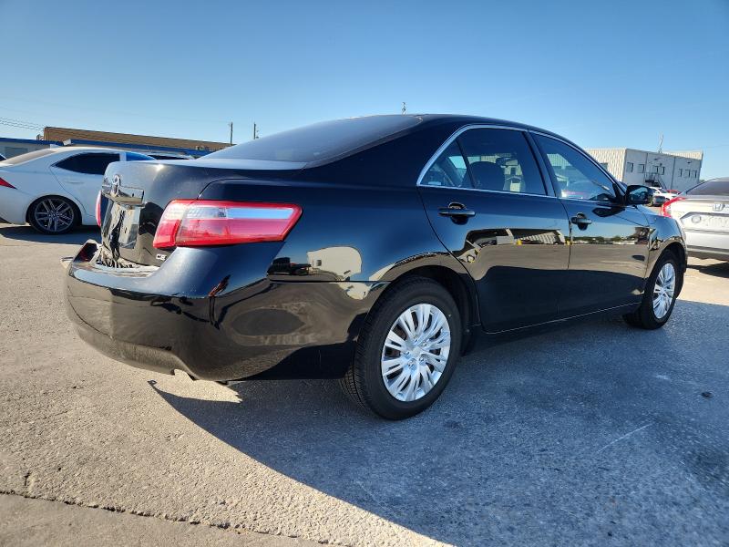 4T4BE46K27R005232 - 2007 TOYOTA CAMRY CE BLACK photo 3