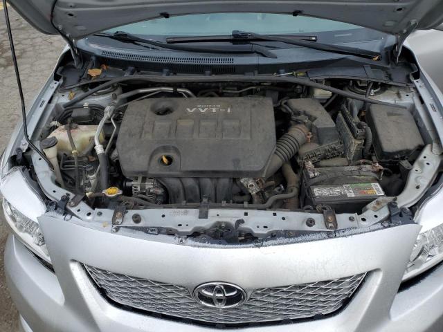 2T1BU4EE9AC295731 - 2010 TOYOTA COROLLA BASE 银色 照片 11