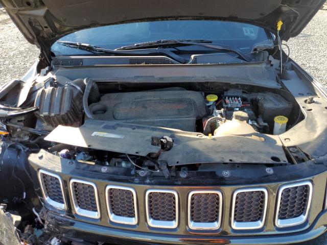 3C4NJDBB6KT593930 - 2019 JEEP COMPASS LATITUDE შავი ფოტო 12