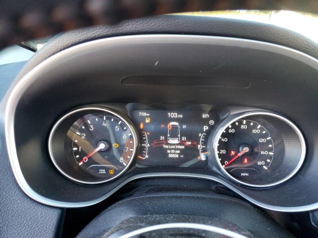 3C4NJDBB6KT593930 - 2019 JEEP COMPASS LATITUDE შავი ფოტო 9