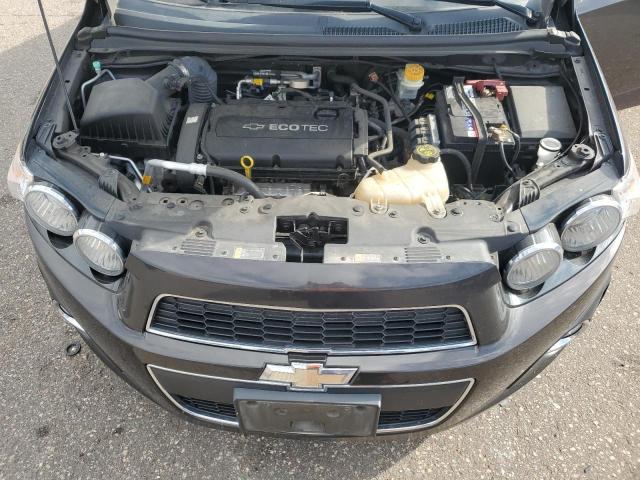 1G1JC5SH1E4162384 - 2014 CHEVROLET SONIC LT BLACK photo 11