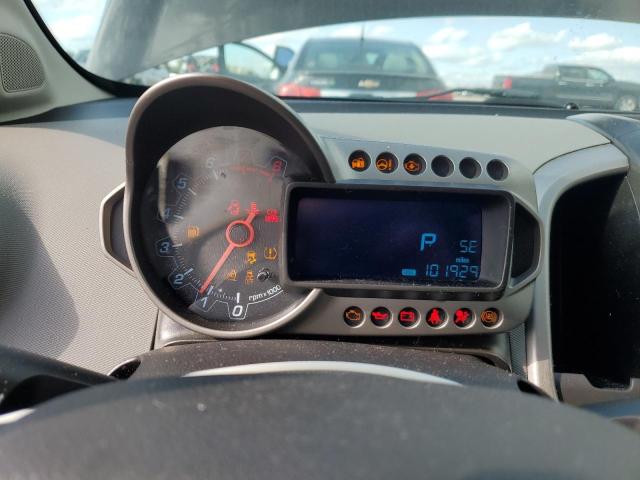 1G1JC5SH1E4162384 - 2014 CHEVROLET SONIC LT BLACK photo 9