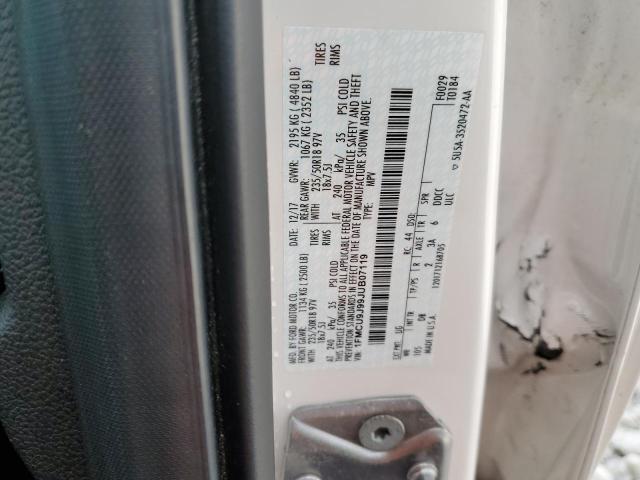 1FMCU9J99JUB07119 - 2018 FORD ESCAPE TITANIUM 白色 照片 13