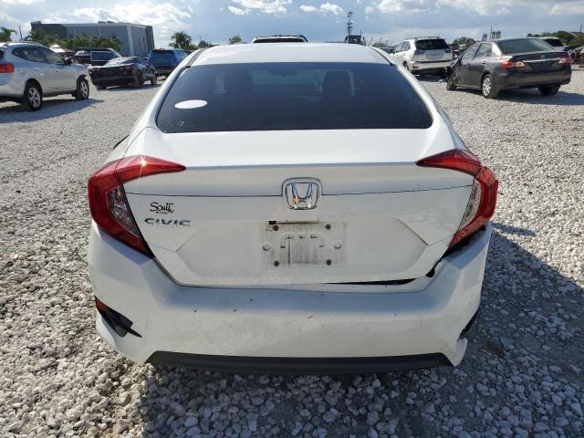 19XFC2F5XJE029563 - 2018 HONDA CIVIC LX WHITE photo 6