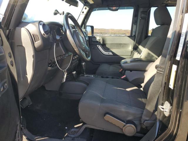 1C4HJWEG7CL104691 - 2012 JEEP WRANGLER U SAHARA 黑色 照片 7
