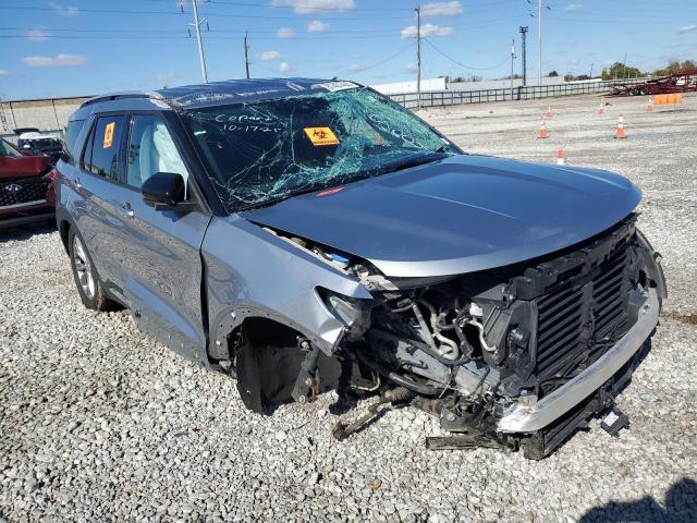 1FMSK8FH3NGB07004 - 2022 FORD EXPLORER LIMITED SILVER photo 4