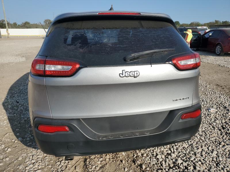 1C4PJLAB7EW143349 - 2014 JEEP CHEROKEE SPORT SILVER photo 6