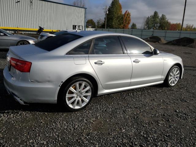 WAUFGAFCXFN016437 - 2015 AUDI A6 PREMIUM PLUS SILVER photo 3