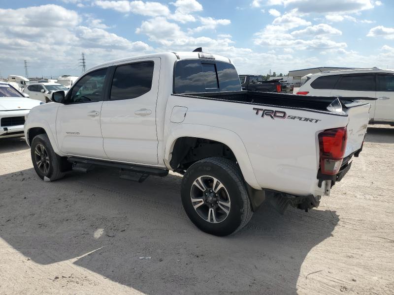 3TMAZ5CN3JM056186 - 2018 TOYOTA TACOMA DOUBLE CAB Blanc photo 2