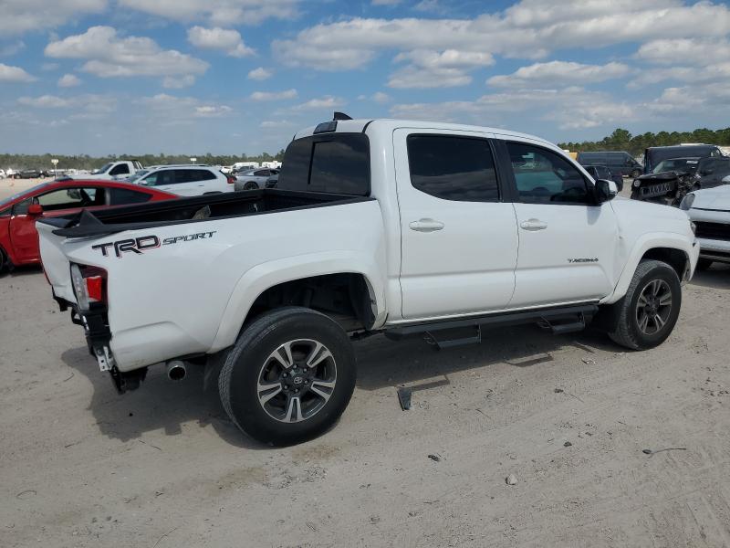 3TMAZ5CN3JM056186 - 2018 TOYOTA TACOMA DOUBLE CAB Blanc photo 3
