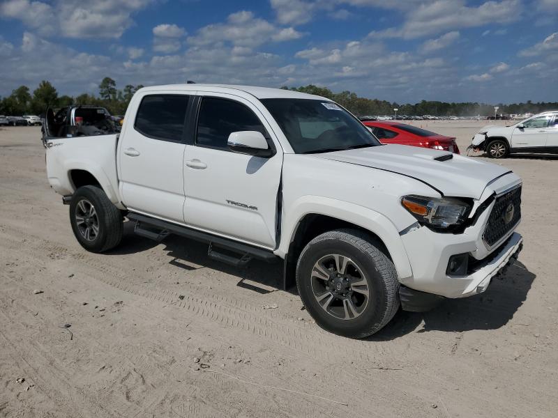 3TMAZ5CN3JM056186 - 2018 TOYOTA TACOMA DOUBLE CAB Blanc photo 4