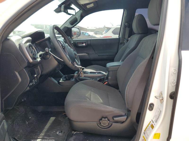 3TMAZ5CN3JM056186 - 2018 TOYOTA TACOMA DOUBLE CAB Blanc photo 7