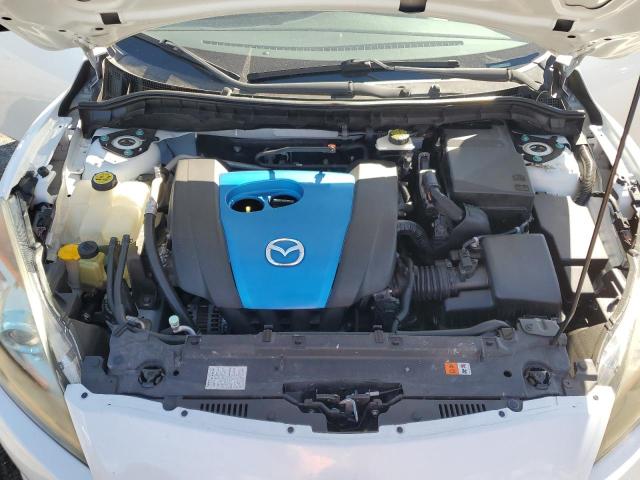 JM1BL1MP1D1738922 - 2013 MAZDA 3 I WHITE photo 11