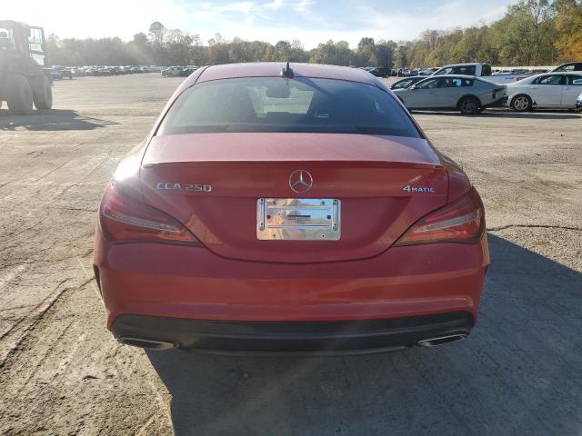 WDDSJ4GB5JN696515 - 2018 MERCEDES-BENZ CLA 250 4MATIC RED photo 6