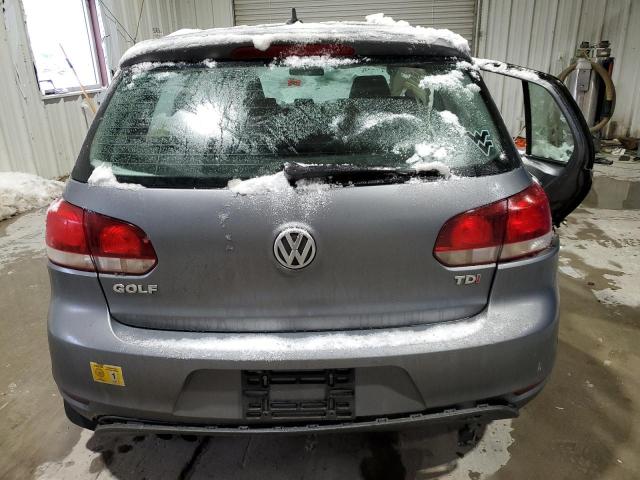 WVWDM7AJ8EW005019 - 2014 VOLKSWAGEN GOLF ნაცრისფერი ფოტო 6