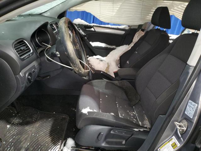 WVWDM7AJ8EW005019 - 2014 VOLKSWAGEN GOLF ნაცრისფერი ფოტო 7