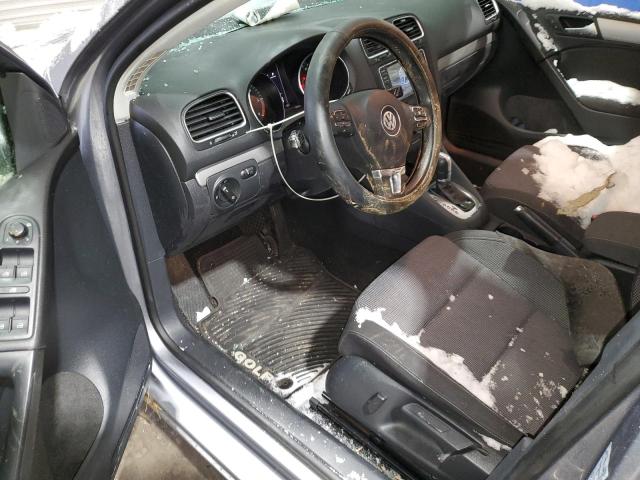 WVWDM7AJ8EW005019 - 2014 VOLKSWAGEN GOLF ნაცრისფერი ფოტო 8