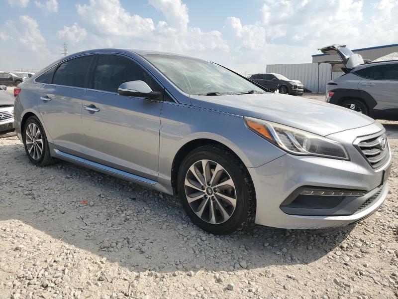 5NPE34AF7FH046816 - 2015 HYUNDAI SONATA SPORT 银色 照片 4