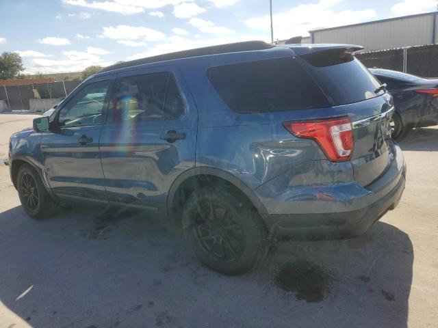 1FM5K7B89KGA49697 - 2019 FORD EXPLORER 蓝色 照片 2