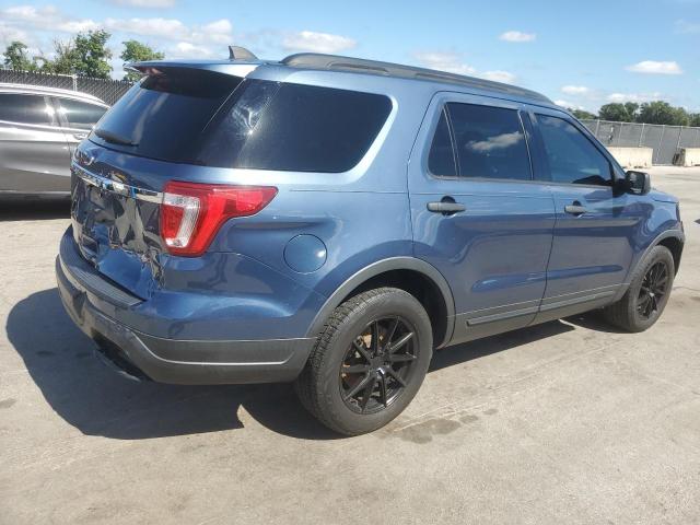 1FM5K7B89KGA49697 - 2019 FORD EXPLORER 蓝色 照片 3