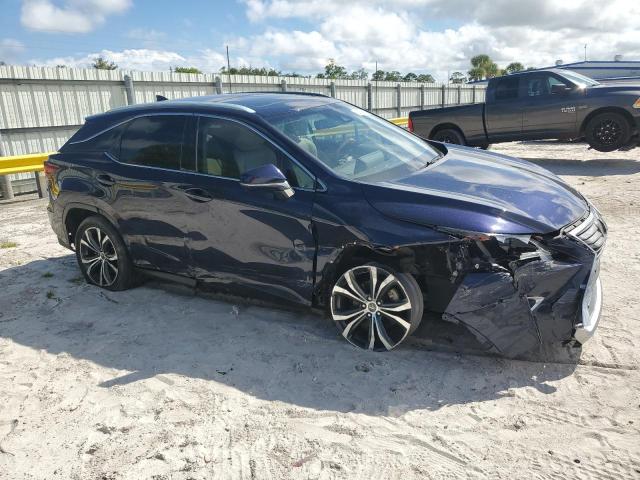 2T2ZZMCA1JC104265 - 2018 LEXUS RX 350 BASE BLUE photo 4