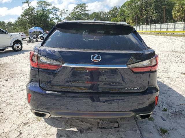 2T2ZZMCA1JC104265 - 2018 LEXUS RX 350 BASE BLUE photo 6