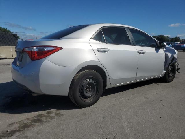 2T1BURHEXEC110004 - 2014 TOYOTA COROLLA L SILVER photo 3