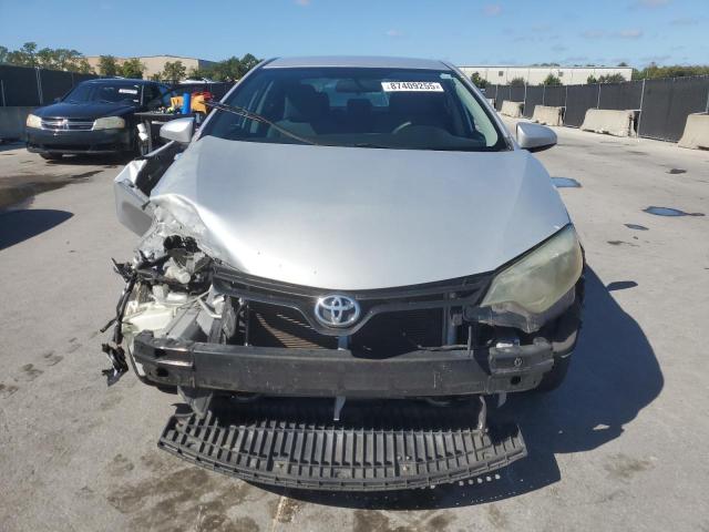 2T1BURHEXEC110004 - 2014 TOYOTA COROLLA L SILVER photo 5