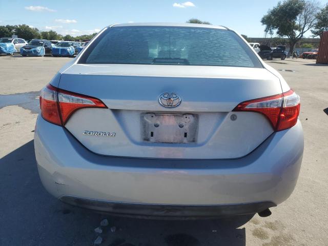 2T1BURHEXEC110004 - 2014 TOYOTA COROLLA L SILVER photo 6