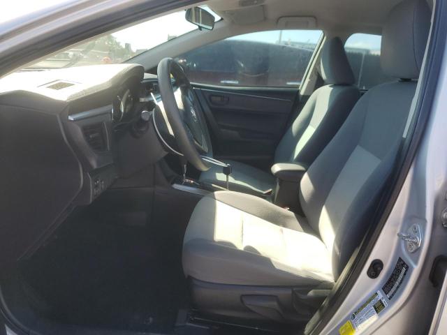 2T1BURHEXEC110004 - 2014 TOYOTA COROLLA L SILVER photo 7