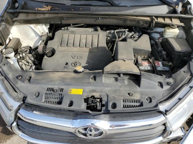 5TDJKRFH1FS190445 - 2015 TOYOTA HIGHLANDER XLE WHITE photo 12