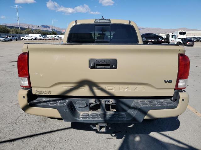 3TMCZ5AN2HM050238 - 2017 TOYOTA TACOMA DOUBLE CAB TAN photo 6