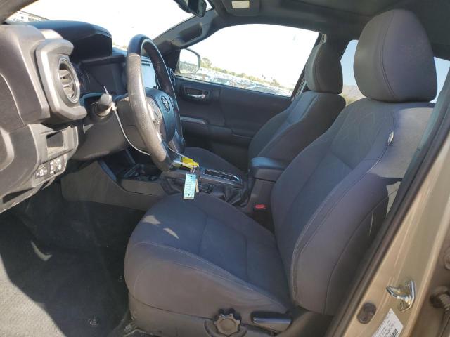3TMCZ5AN2HM050238 - 2017 TOYOTA TACOMA DOUBLE CAB TAN photo 7