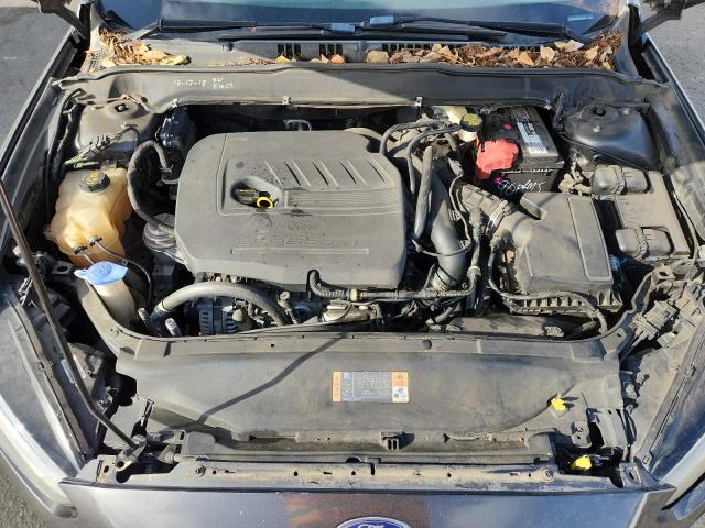 3FA6P0HD4GR196084 - 2016 FORD FUSION SE ნაცრისფერი ფოტო 11