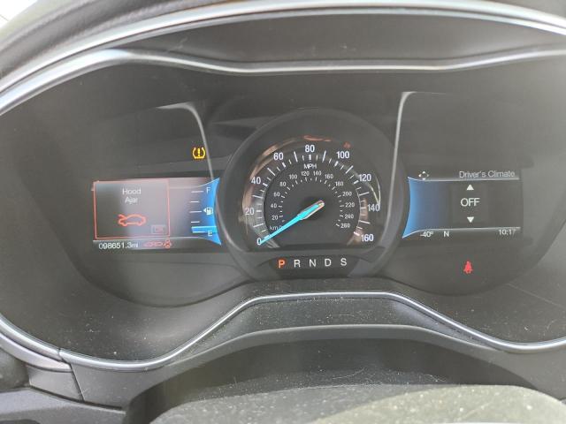 3FA6P0HD4GR196084 - 2016 FORD FUSION SE ნაცრისფერი ფოტო 9