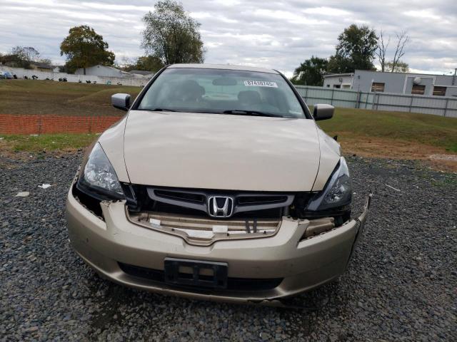 1HGCM66515A024558 - 2005 HONDA ACCORD EX GOLD photo 5