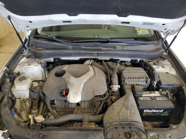 5NPEC4AB1CH443205 - 2012 HYUNDAI SONATA SE Biały zdjęcie 11