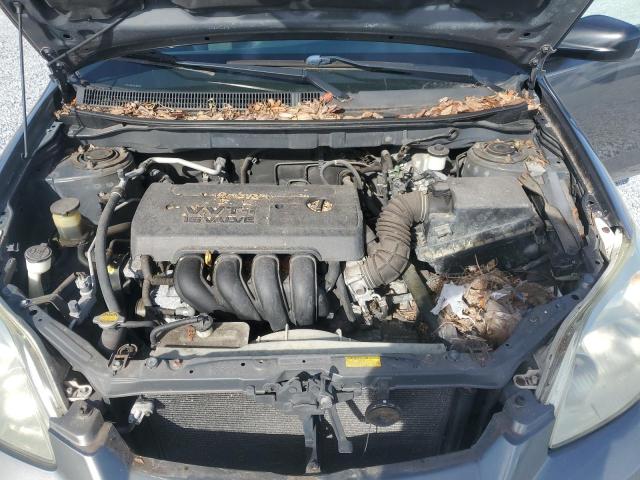 2T1KR32E15C356012 - 2005 TOYOTA MATRIX XR GRAY photo 12