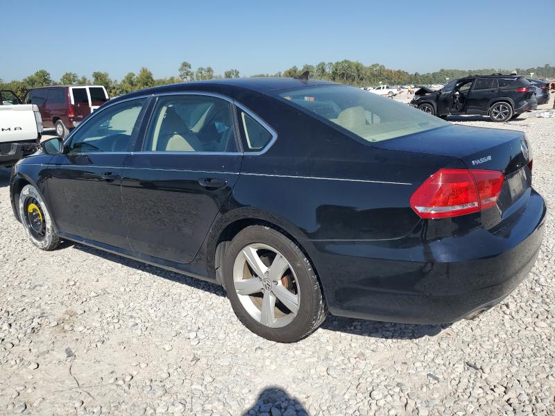 1VWBH7A37EC017576 - 2014 VOLKSWAGEN PASSAT SE BLACK photo 2