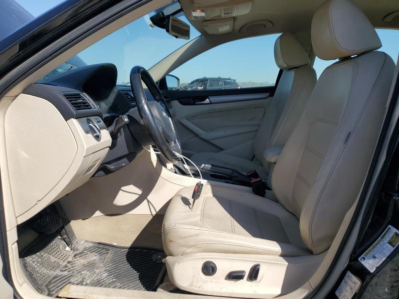 1VWBH7A37EC017576 - 2014 VOLKSWAGEN PASSAT SE BLACK photo 7