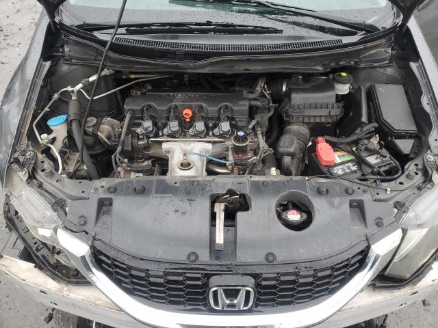 2HGFB2F94DH535180 - 2013 HONDA CIVIC EXL ნაცრისფერი ფოტო 11