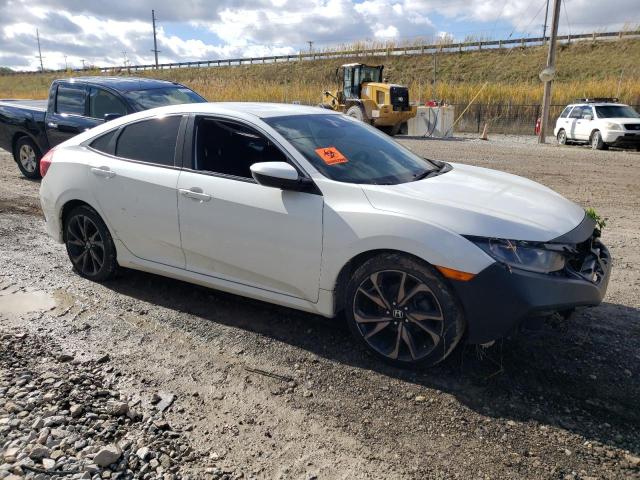 2HGFC2F89LH572146 - 2020 HONDA CIVIC SPORT WHITE photo 4