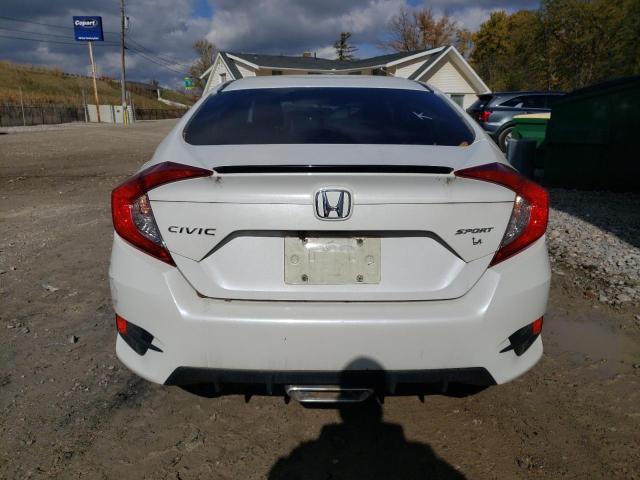 2HGFC2F89LH572146 - 2020 HONDA CIVIC SPORT WHITE photo 6