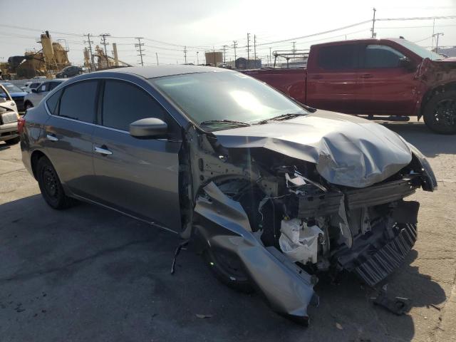 3N1AB7AP3JY283524 - 2018 NISSAN SENTRA S GRAY photo 4