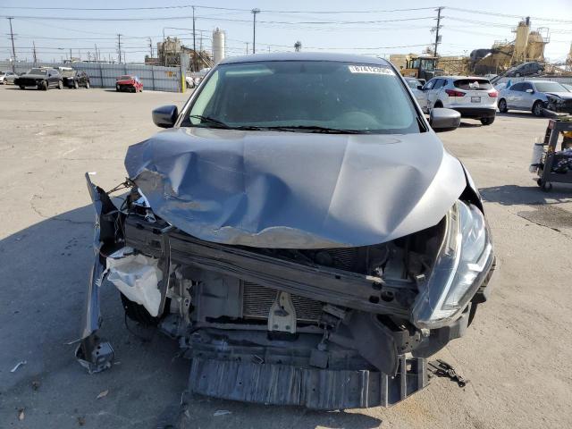 3N1AB7AP3JY283524 - 2018 NISSAN SENTRA S GRAY photo 5